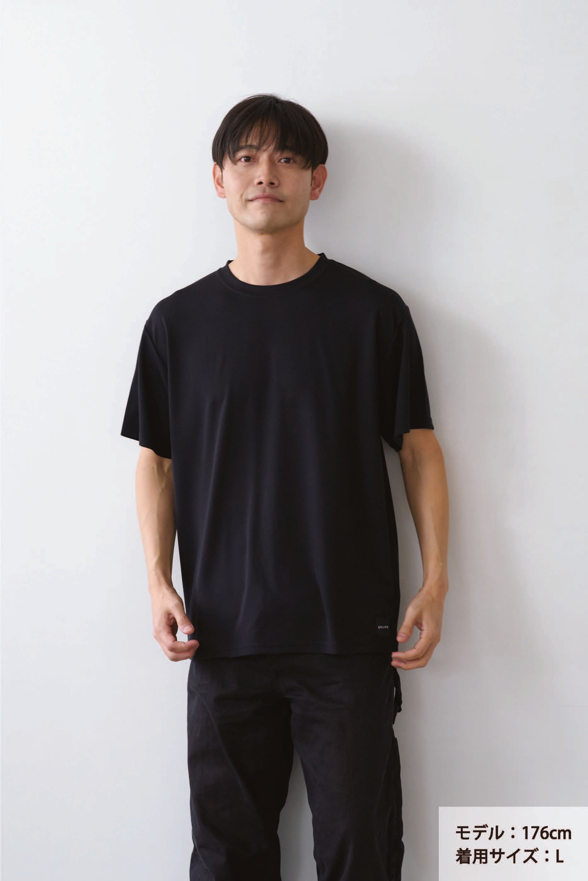 リライブシャツ 男女兼用 VネックTシャツ黒サイズSS 男女兼用＞ リライブシャツ［Vネック］ – [公式] リライブシャツ