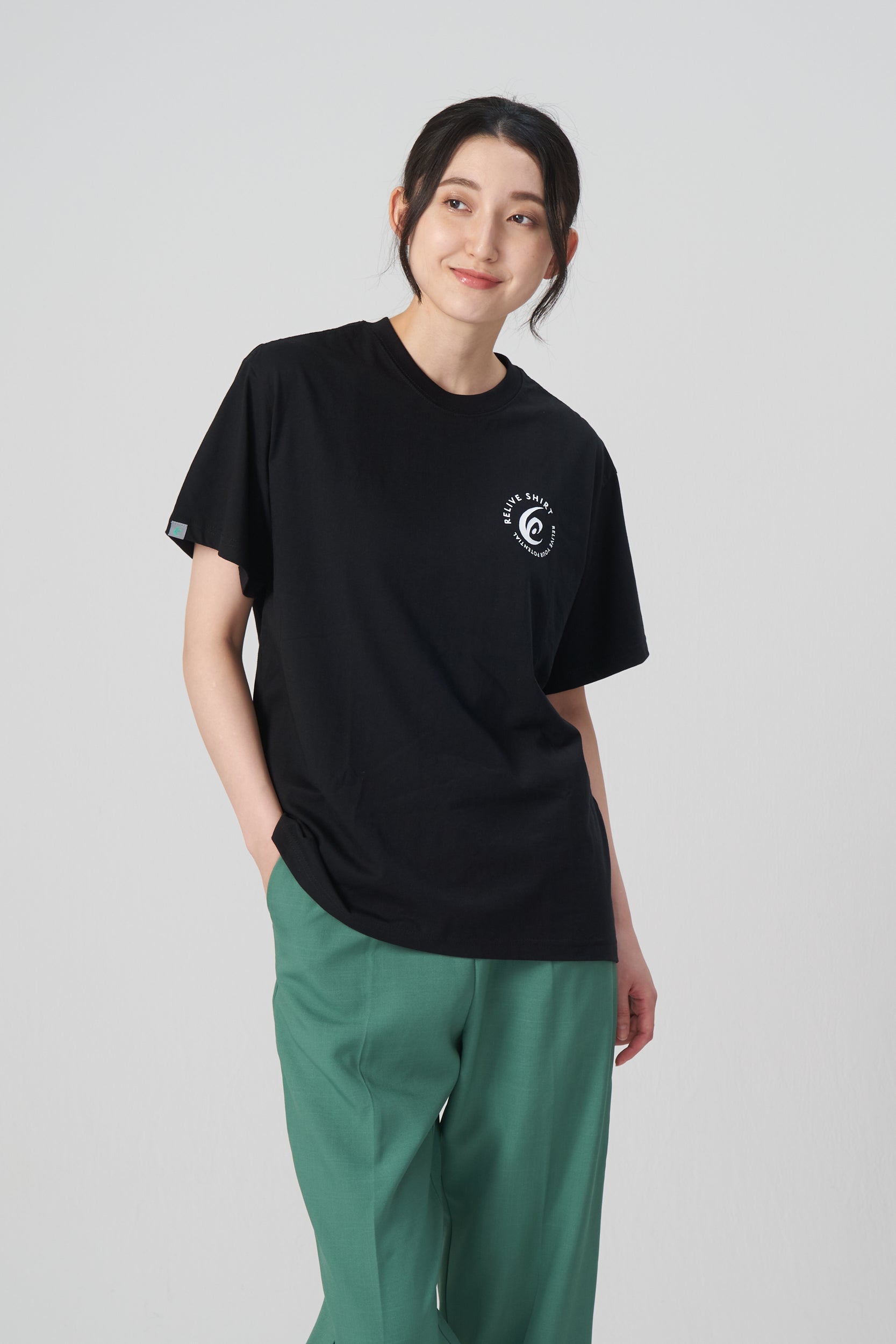 [綿素材]＜男女兼用＞ リライブシャツプレミアム