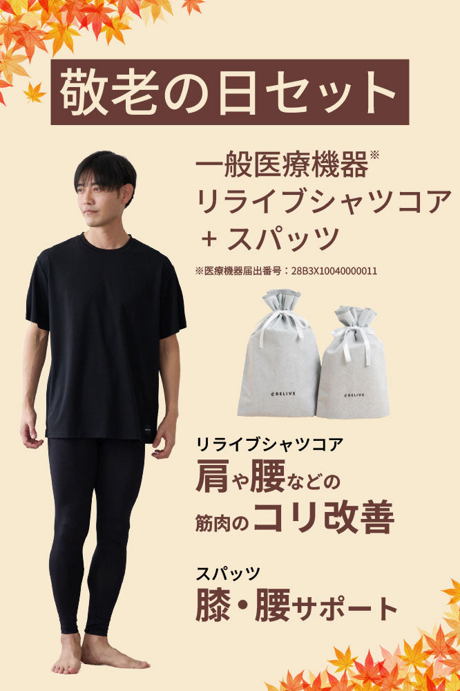 リライブシャツコア＆スパッツセット＜メンズ＞